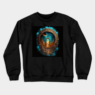 Portal to another dimension Crewneck Sweatshirt